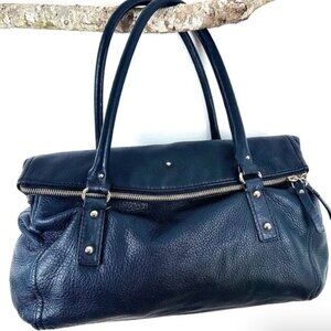 KATE SPADE BAG Baguette Leather Soft Pebble Leather Shoulder Bag Y2K Style Hobo